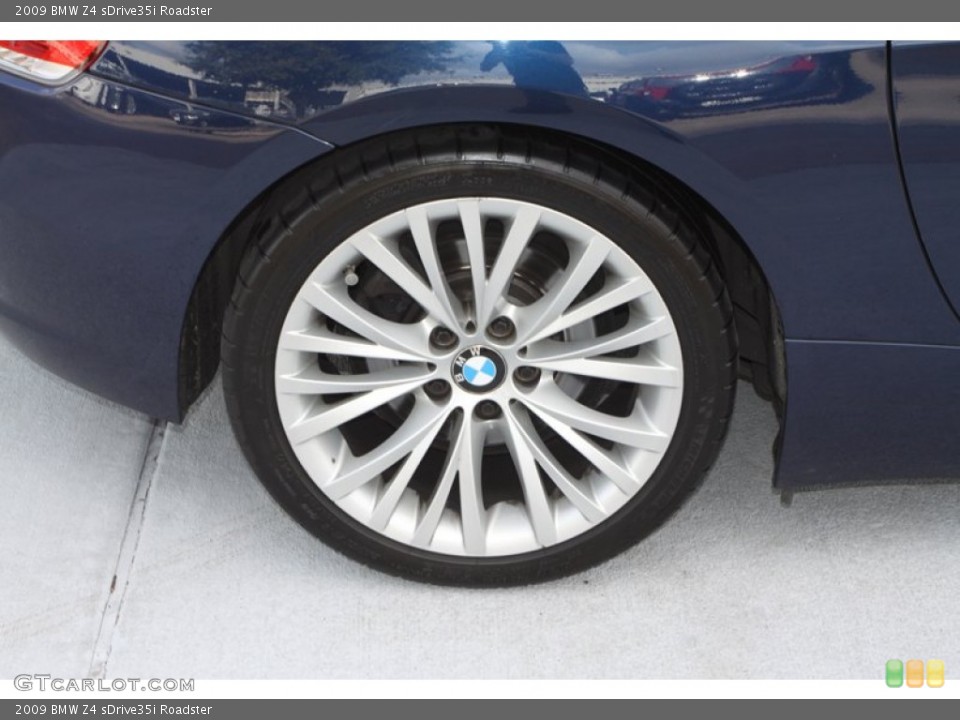 2009 BMW Z4 sDrive35i Roadster Wheel and Tire Photo #78798074