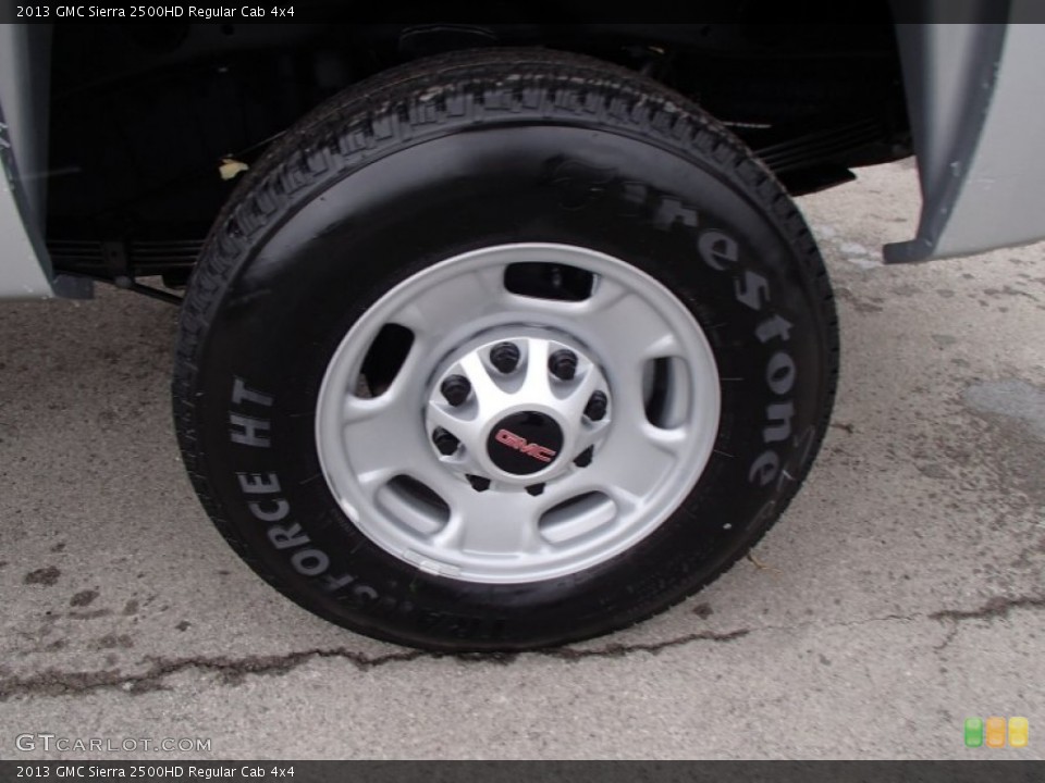 2013 GMC Sierra 2500HD Regular Cab 4x4 Wheel and Tire Photo #78798314
