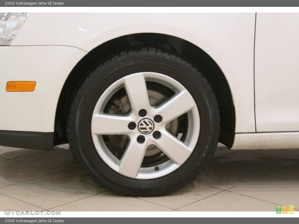 2009 Volkswagen Jetta SE Sedan Wheel and Tire Photo #78799439
