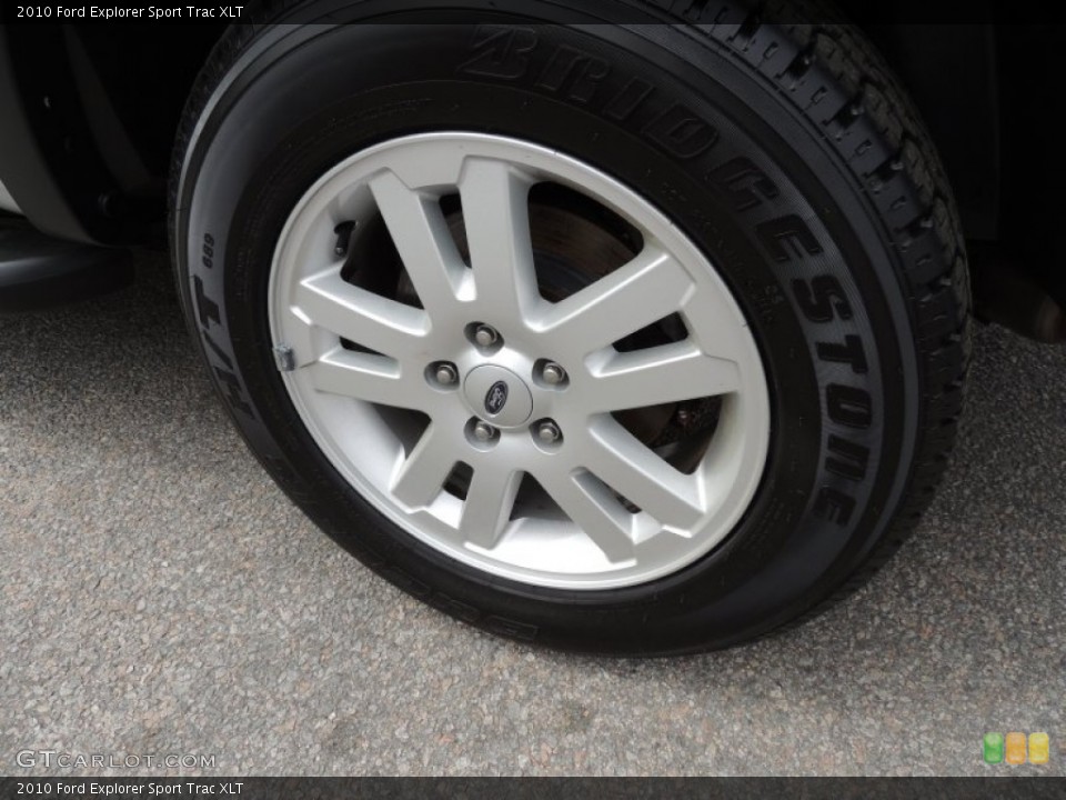 2010 Ford Explorer Sport Trac XLT Wheel and Tire Photo #78799847