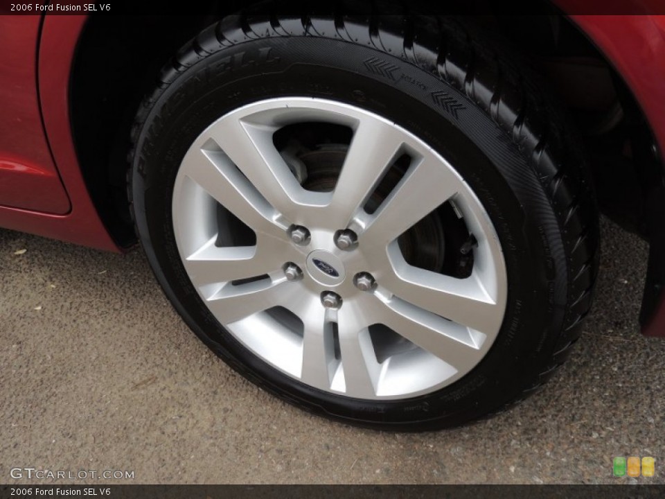 2006 Ford Fusion SEL V6 Wheel and Tire Photo #78800387