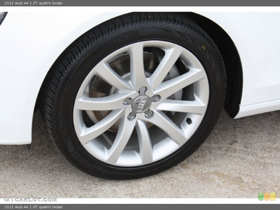 2013 Audi A4 2.0T quattro Sedan Wheel and Tire Photo #78803187