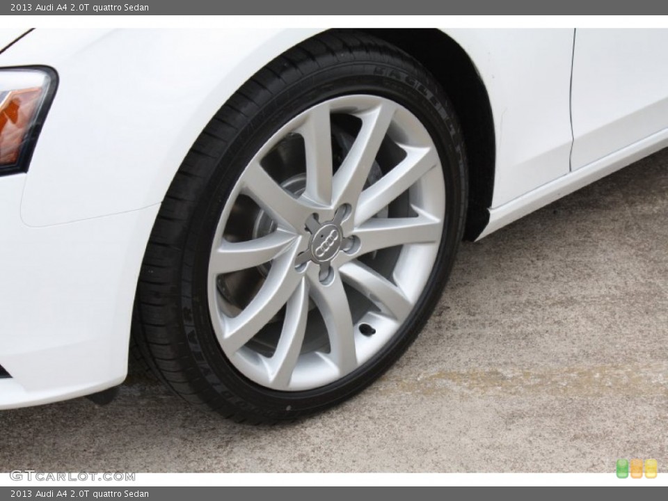 2013 Audi A4 2.0T quattro Sedan Wheel and Tire Photo #78804530