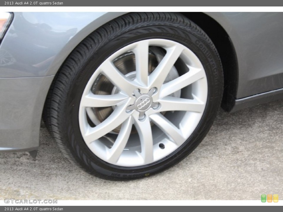 2013 Audi A4 2.0T quattro Sedan Wheel and Tire Photo #78805196