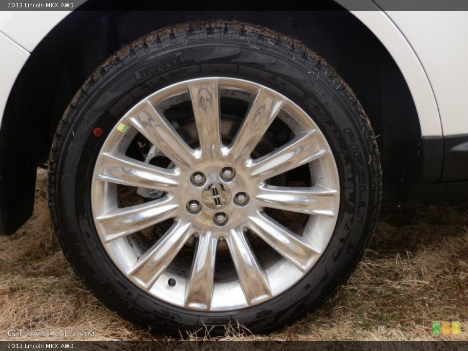 2013 Lincoln MKX AWD Wheel and Tire Photo #78810380