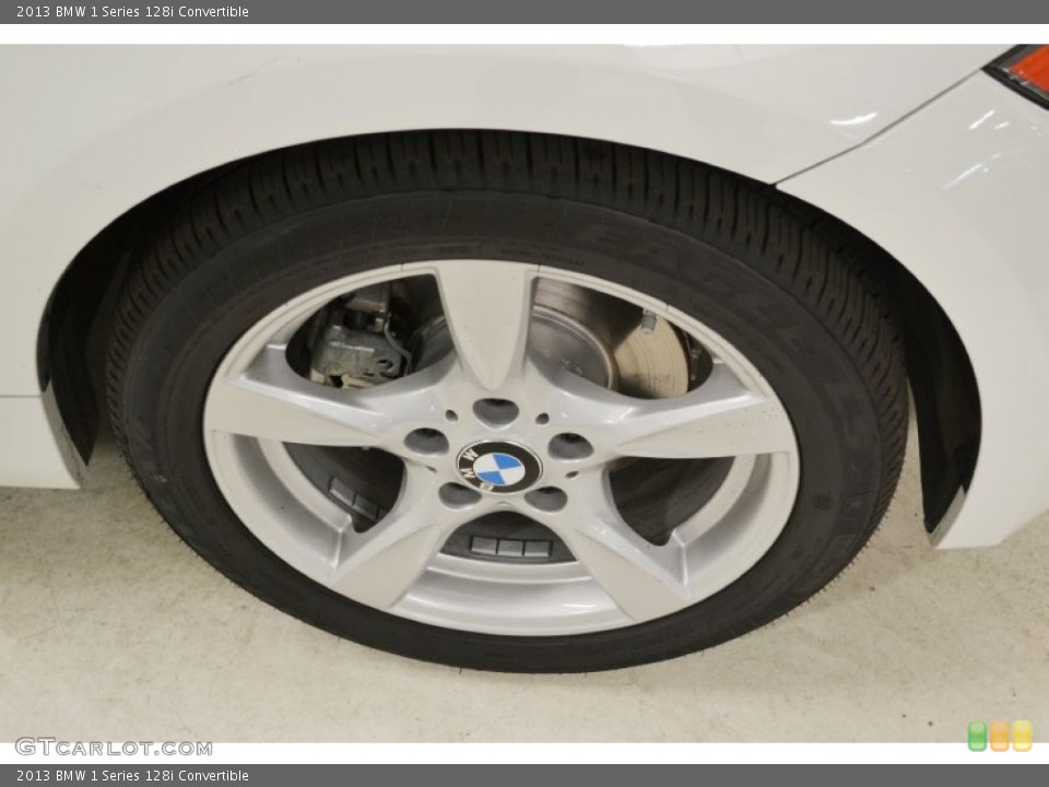2013 BMW 1 Series 128i Convertible Wheel and Tire Photo #78814718
