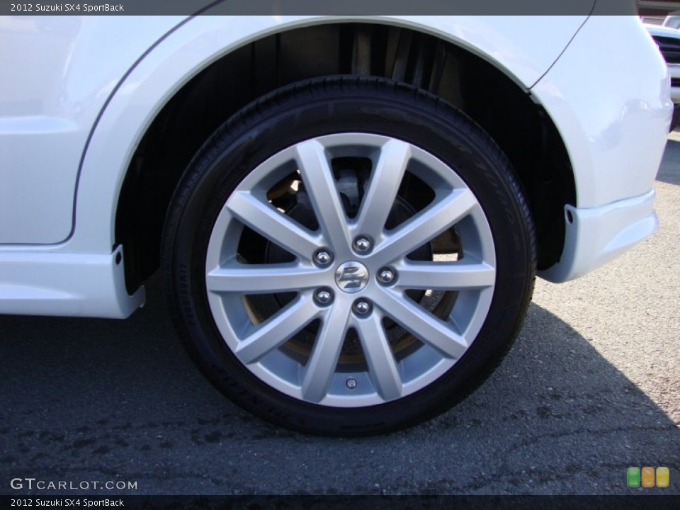 2012 Suzuki SX4 SportBack Wheel and Tire Photo #78815223