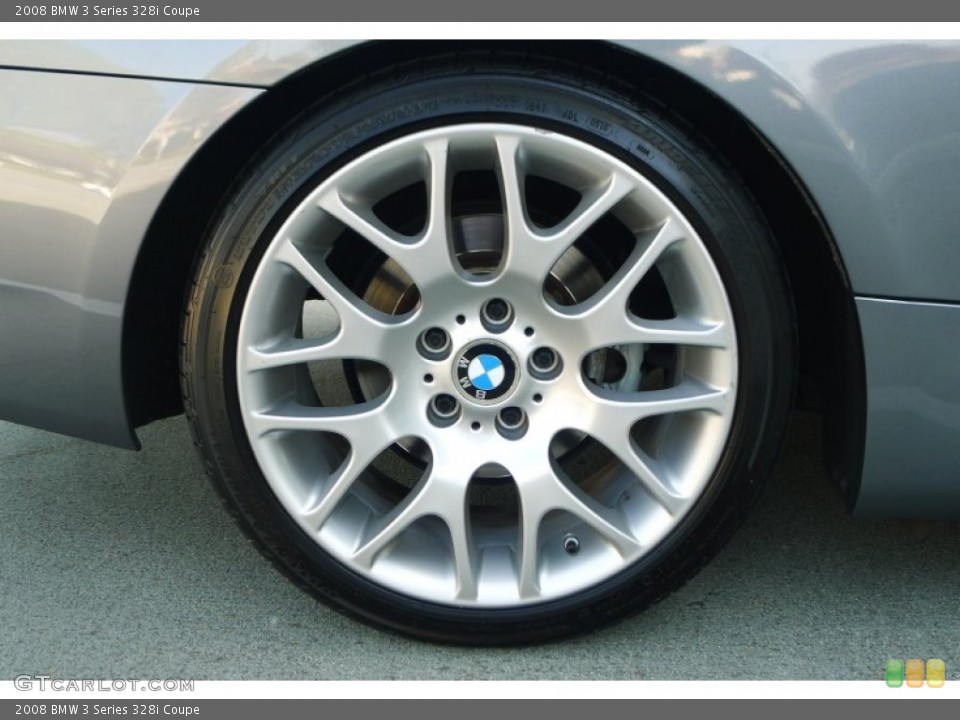 2008 BMW 3 Series 328i Coupe Wheel and Tire Photo #78815337