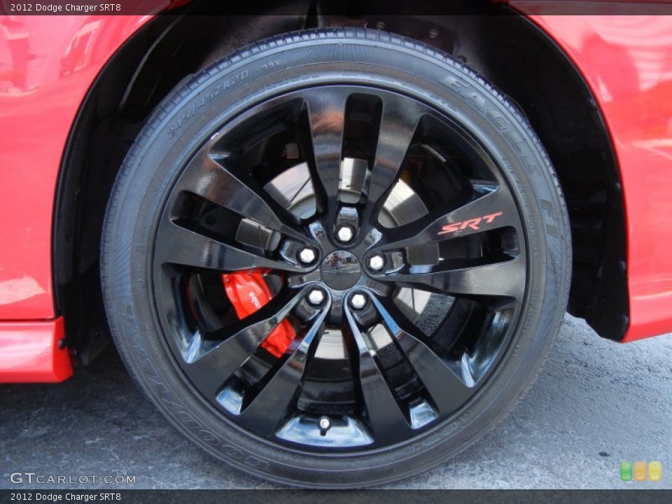2012 Dodge Charger SRT8 Wheel and Tire Photo #78815624