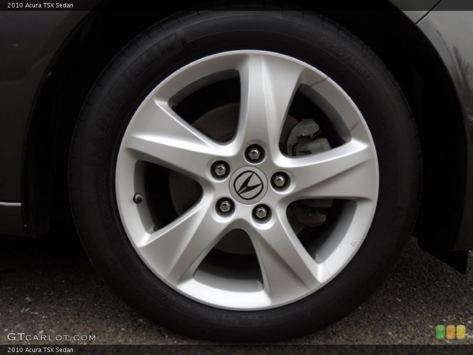 2010 Acura TSX Sedan Wheel and Tire Photo #78815914