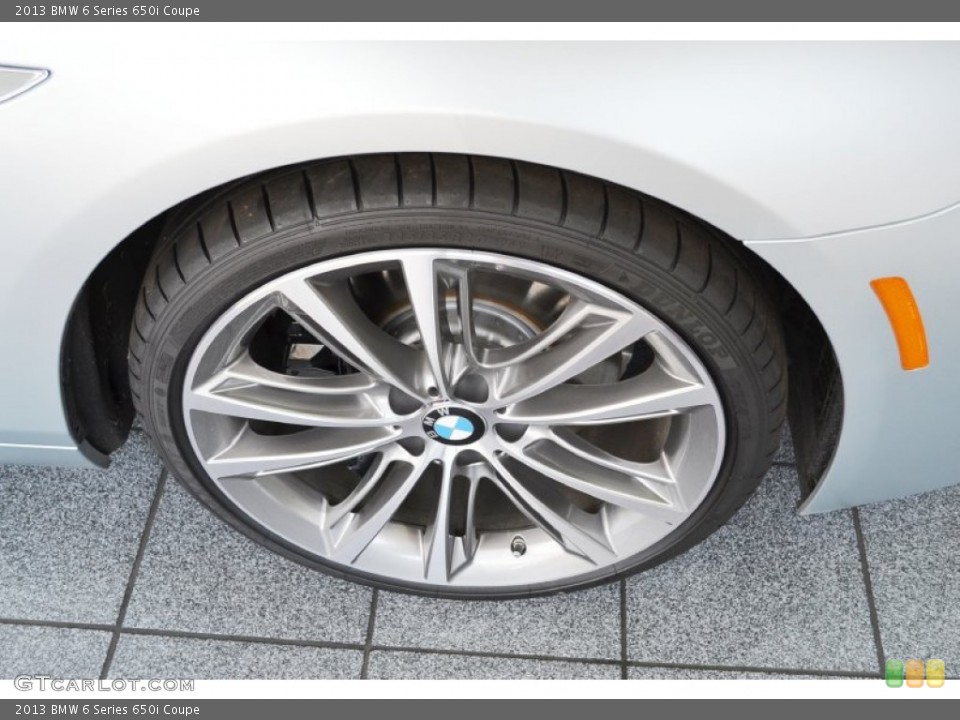 2013 BMW 6 Series 650i Coupe Wheel and Tire Photo #78816227