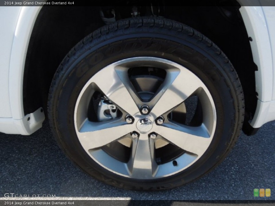 2014 Jeep Grand Cherokee Overland 4x4 Wheel and Tire Photo #78818321