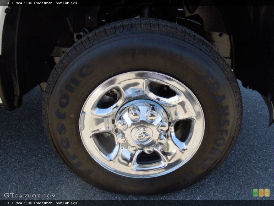 2013 Ram 2500 Tradesman Crew Cab 4x4 Wheel and Tire Photo #78819677