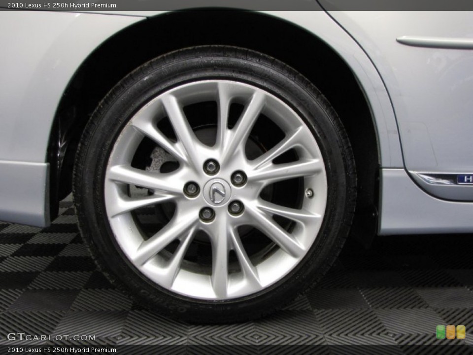 2010 Lexus HS 250h Hybrid Premium Wheel and Tire Photo #78821807
