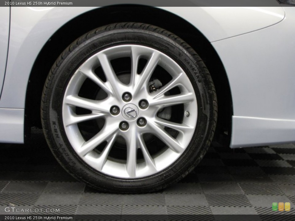 2010 Lexus HS 250h Hybrid Premium Wheel and Tire Photo #78821843