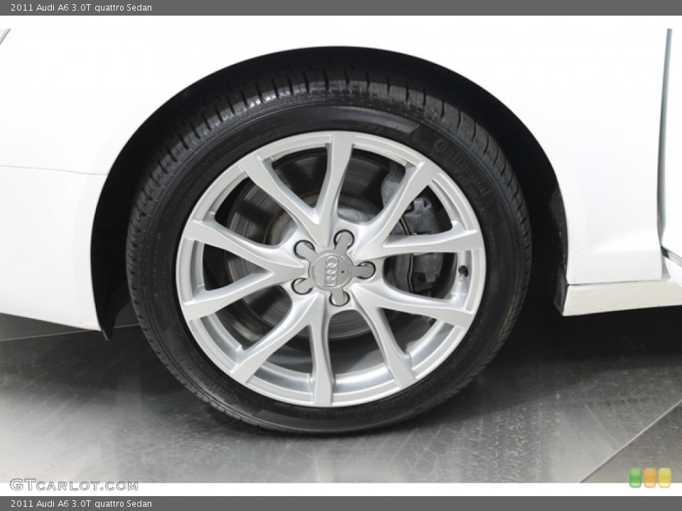 2011 Audi A6 3.0T quattro Sedan Wheel and Tire Photo #78825548