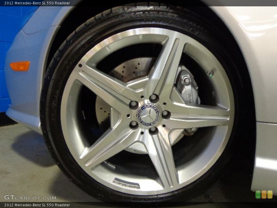 2012 Mercedes-Benz SL Wheels and Tires