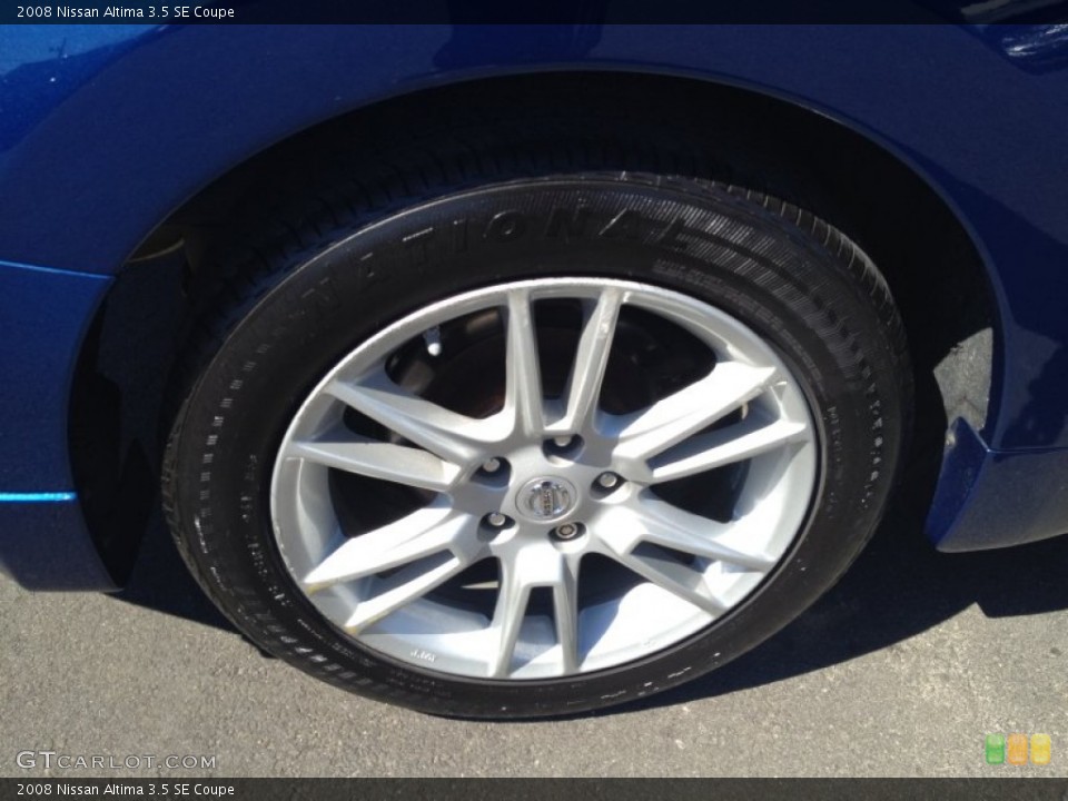 2008 Nissan Altima 3.5 SE Coupe Wheel and Tire Photo #78832337