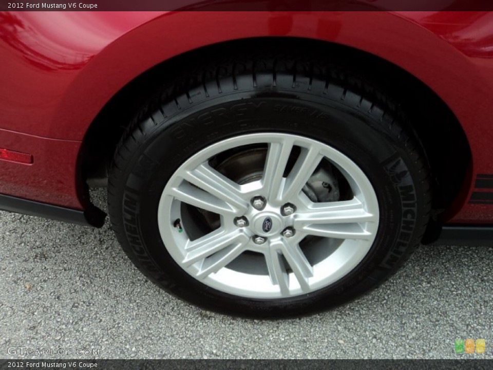 2012 Ford Mustang V6 Coupe Wheel and Tire Photo #78834389