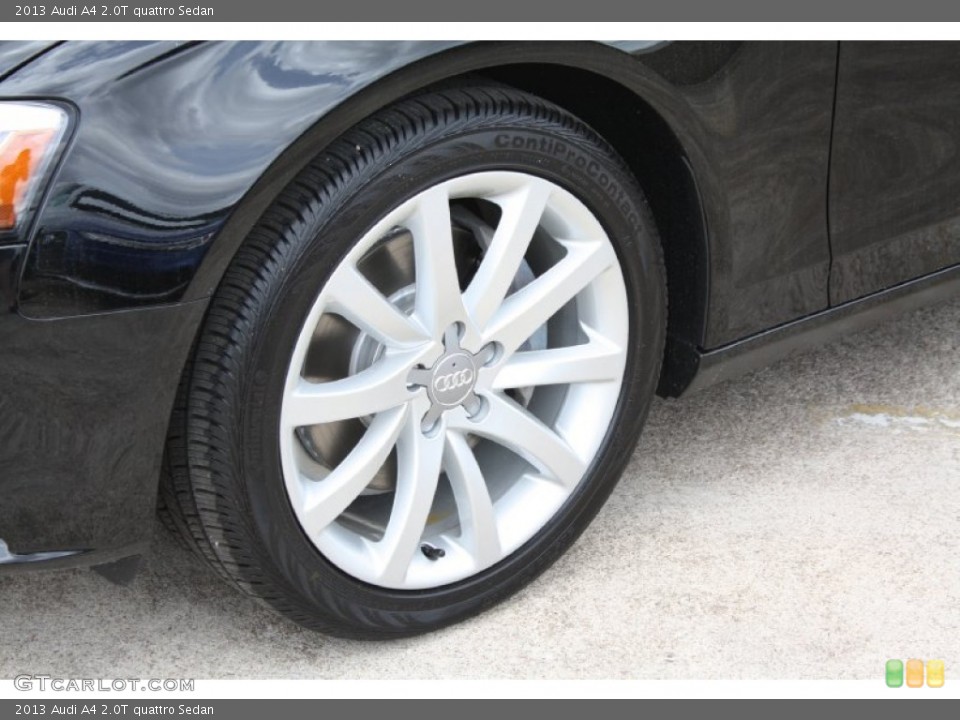 2013 Audi A4 2.0T quattro Sedan Wheel and Tire Photo #78842537