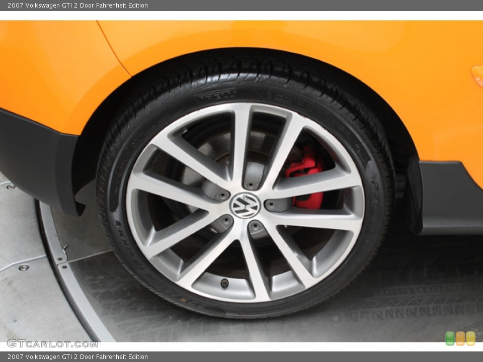2007 Volkswagen GTI 2 Door Fahrenheit Edition Wheel and Tire Photo #78844368
