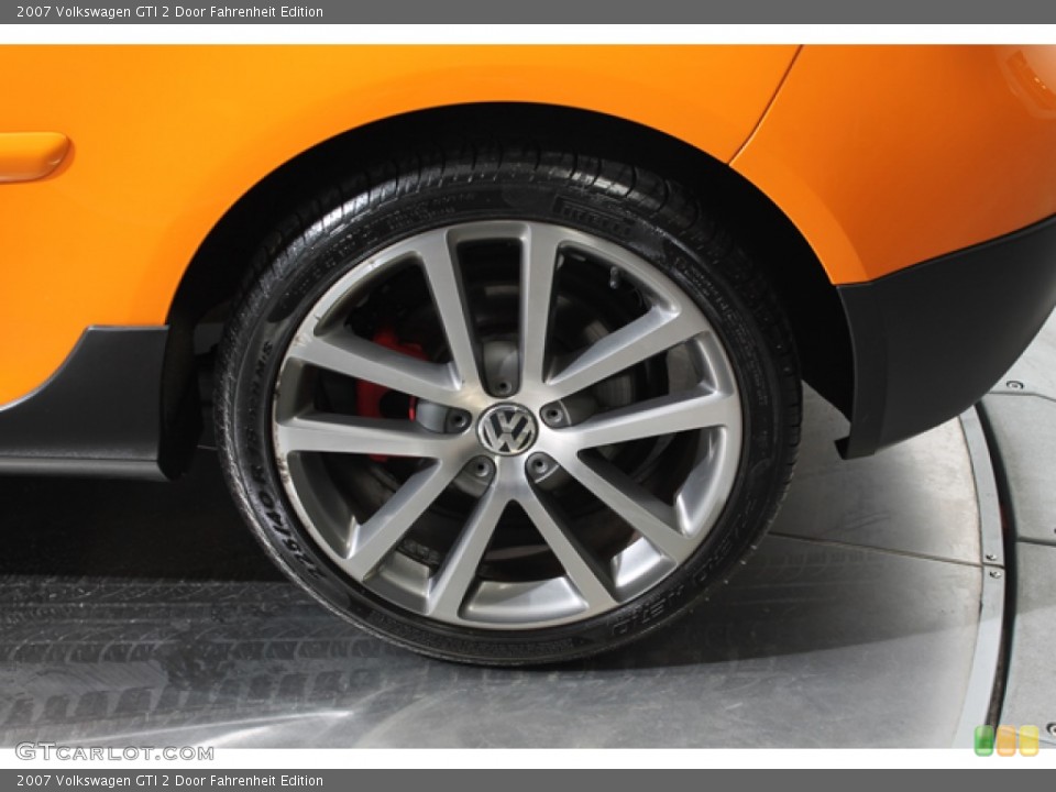 2007 Volkswagen GTI 2 Door Fahrenheit Edition Wheel and Tire Photo #78844382