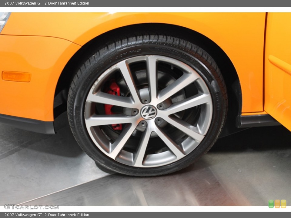 2007 Volkswagen GTI 2 Door Fahrenheit Edition Wheel and Tire Photo #78844399