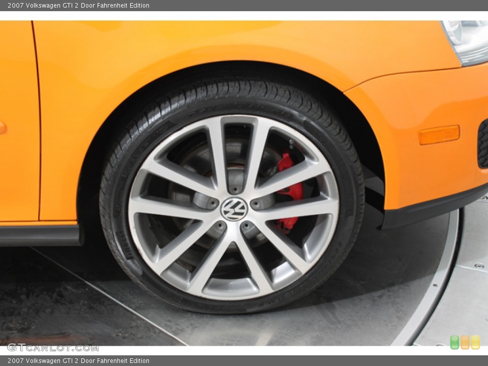 2007 Volkswagen GTI 2 Door Fahrenheit Edition Wheel and Tire Photo #78844409