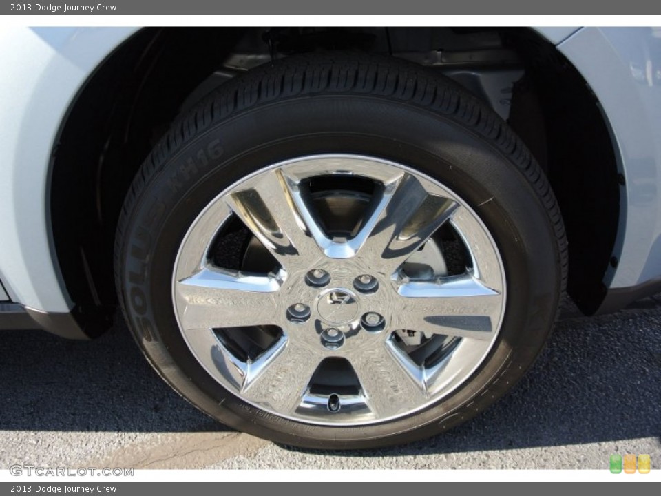 2013 Dodge Journey Crew Wheel and Tire Photo #78844765