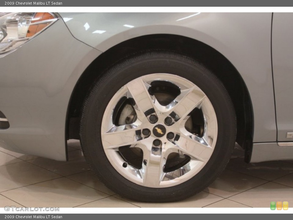 2009 Chevrolet Malibu LT Sedan Wheel and Tire Photo #78847928