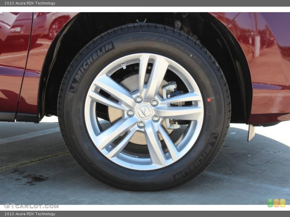 2013 Acura RDX Technology Wheel and Tire Photo #78859984