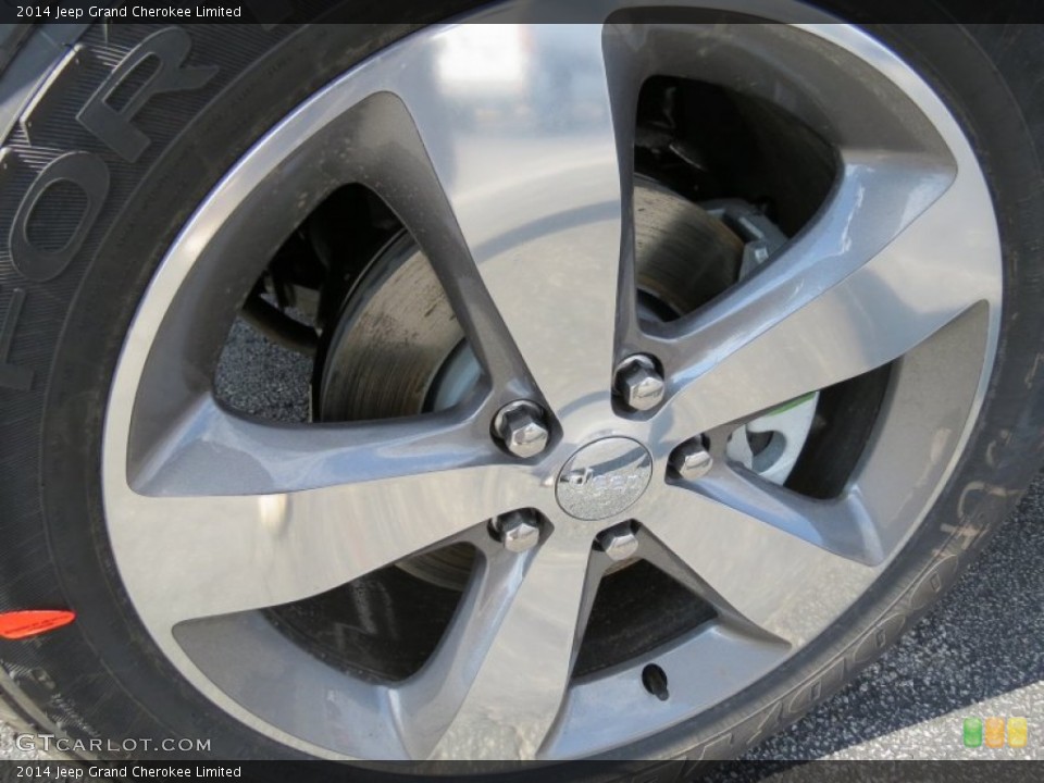 2014 Jeep Grand Cherokee Limited Wheel and Tire Photo #78861054