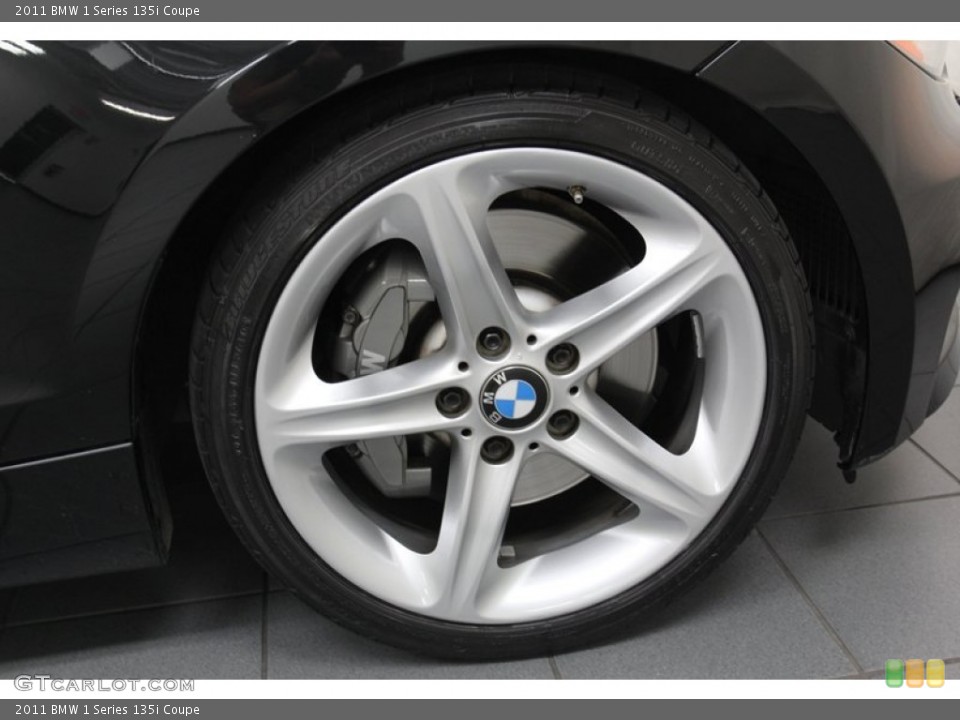 2011 BMW 1 Series 135i Coupe Wheel and Tire Photo #78863744