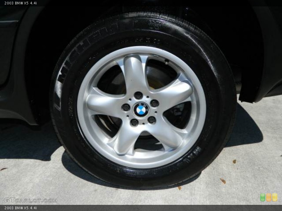 2003 BMW X5 4.4i Wheel and Tire Photo #78867846