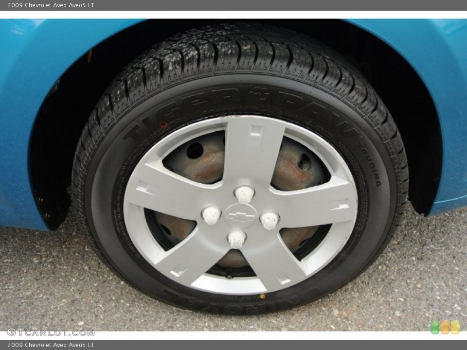 2009 Chevrolet Aveo Aveo5 LT Wheel and Tire Photo #78868879