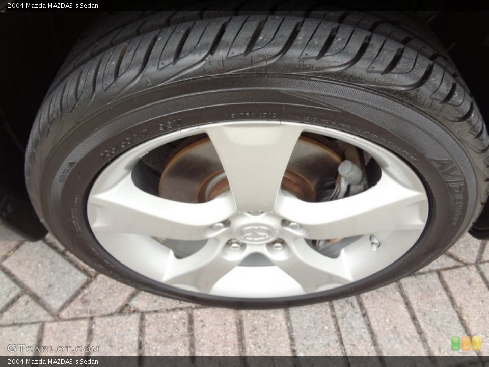 2004 Mazda MAZDA3 s Sedan Wheel and Tire Photo #78870052