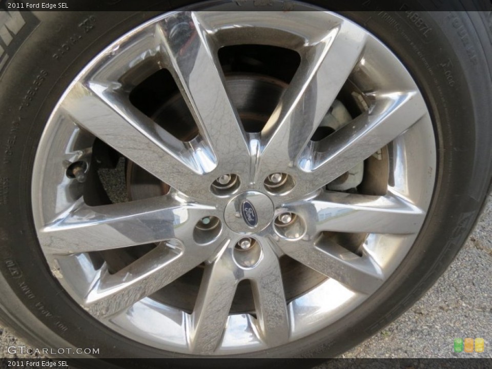 2011 Ford Edge SEL Wheel and Tire Photo #78889389