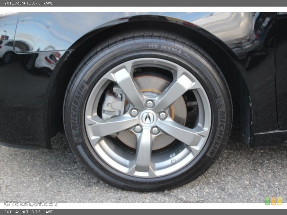 2011 Acura TL 3.7 SH-AWD Wheel and Tire Photo #78889848