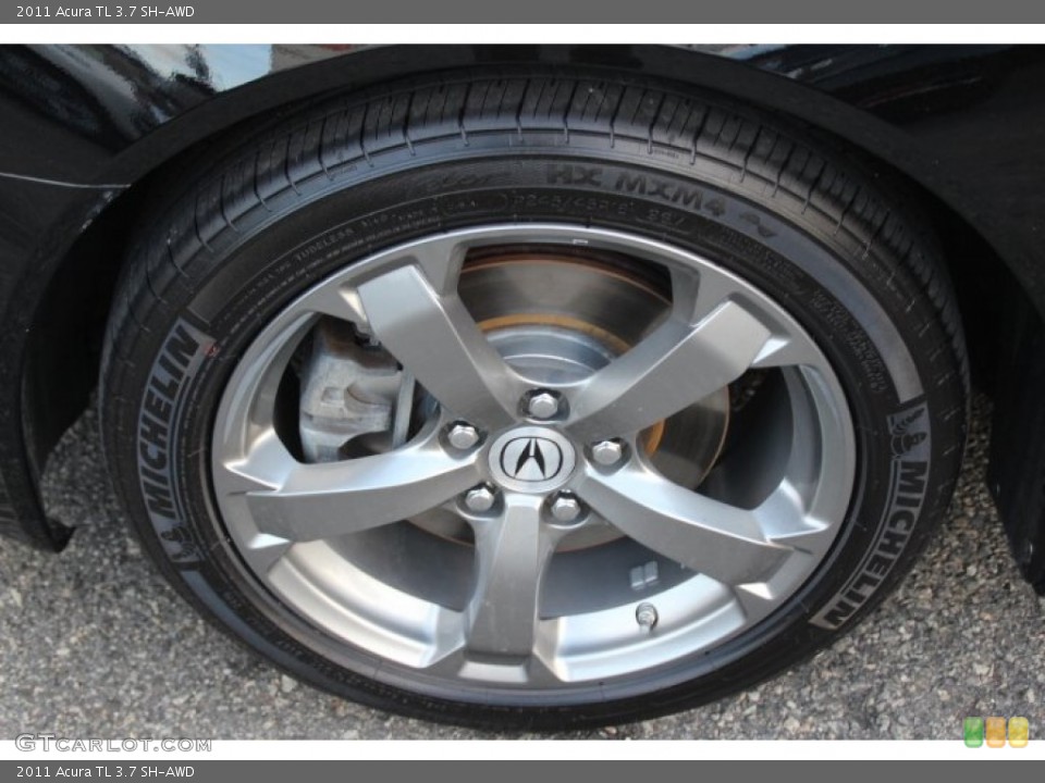 2011 Acura TL 3.7 SH-AWD Wheel and Tire Photo #78889869