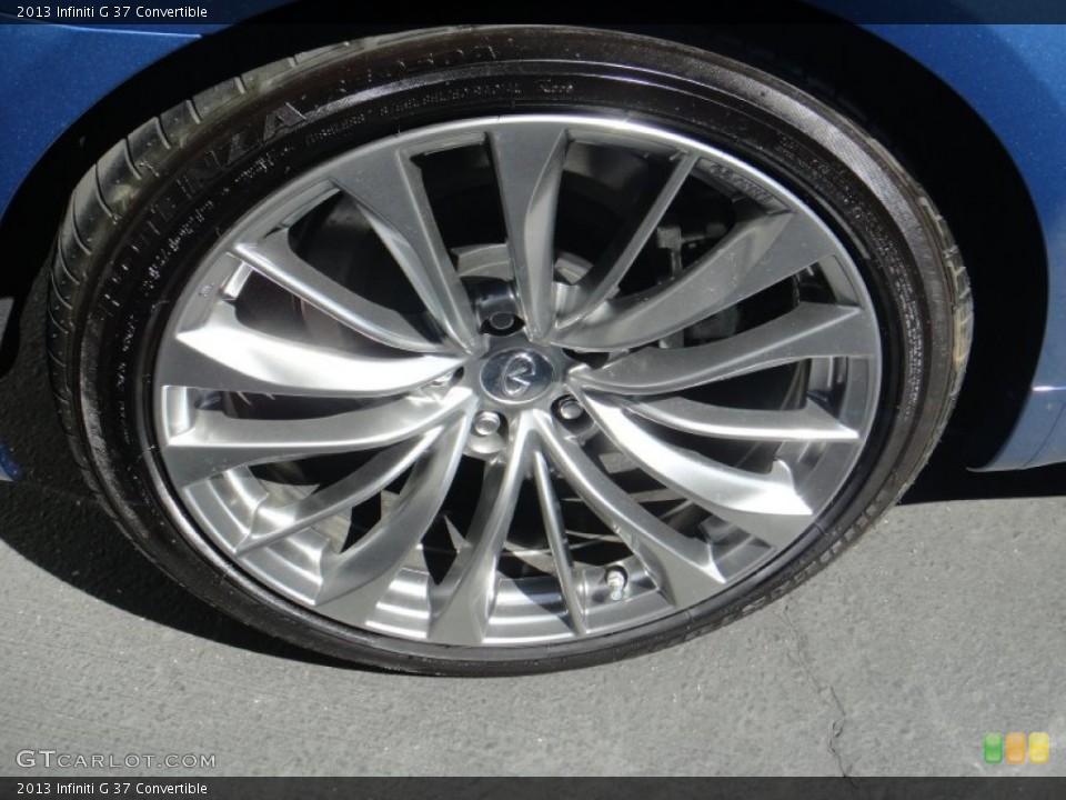 2013 Infiniti G 37 Convertible Wheel and Tire Photo #78890931