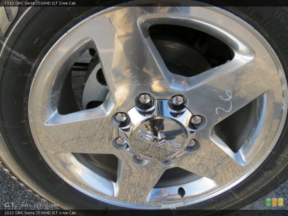 2013 GMC Sierra 2500HD SLT Crew Cab Wheel and Tire Photo #78891231
