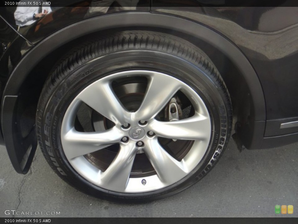 2010 Infiniti FX 50 S AWD Wheel and Tire Photo #78891637