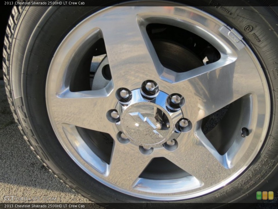 2013 Chevrolet Silverado 2500HD LT Crew Cab Wheel and Tire Photo #78891872