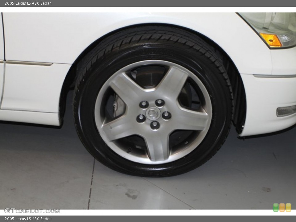 2005 Lexus LS 430 Sedan Wheel and Tire Photo #78893244