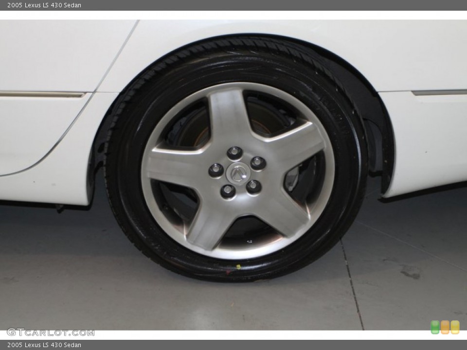 2005 Lexus LS 430 Sedan Wheel and Tire Photo #78893336