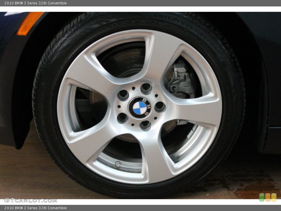 2010 BMW 3 Series 328i Convertible Wheel and Tire Photo #78895488