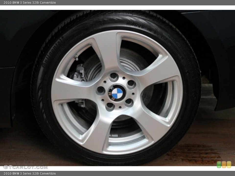 2010 BMW 3 Series 328i Convertible Wheel and Tire Photo #78895506