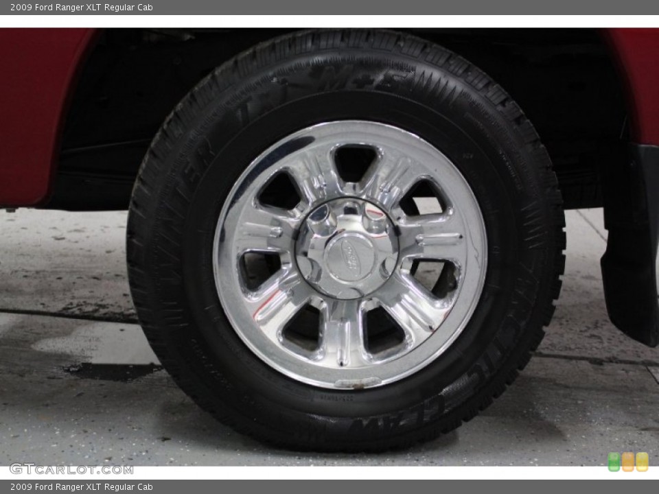 2009 Ford Ranger XLT Regular Cab Wheel and Tire Photo #78895539
