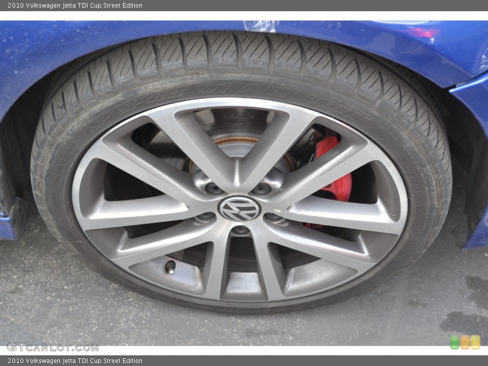 2010 Volkswagen Jetta TDI Cup Street Edition Wheel and Tire Photo #78897824