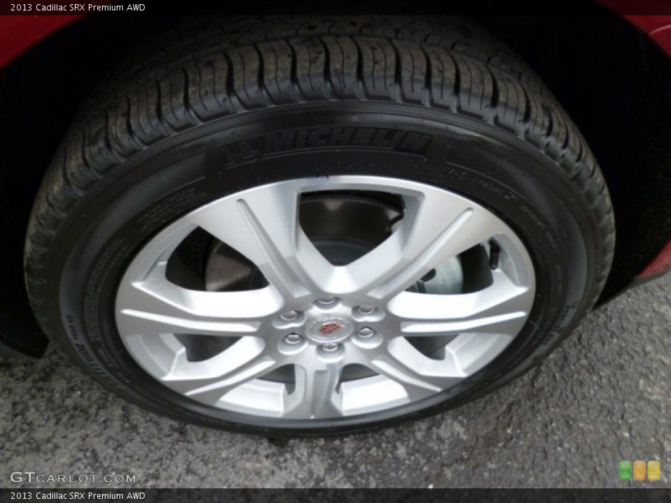 2013 Cadillac SRX Premium AWD Wheel and Tire Photo #78908970